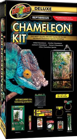 NEW Zoo Med ReptiBreeze Deluxe Chameleon Kit