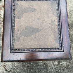 Small Map Table For Living Room Or Bedroom