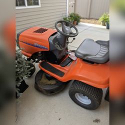 Husqvarna 42" Riding Lawn Mower W/ Bagger - Fair - East Longmeadow, MA