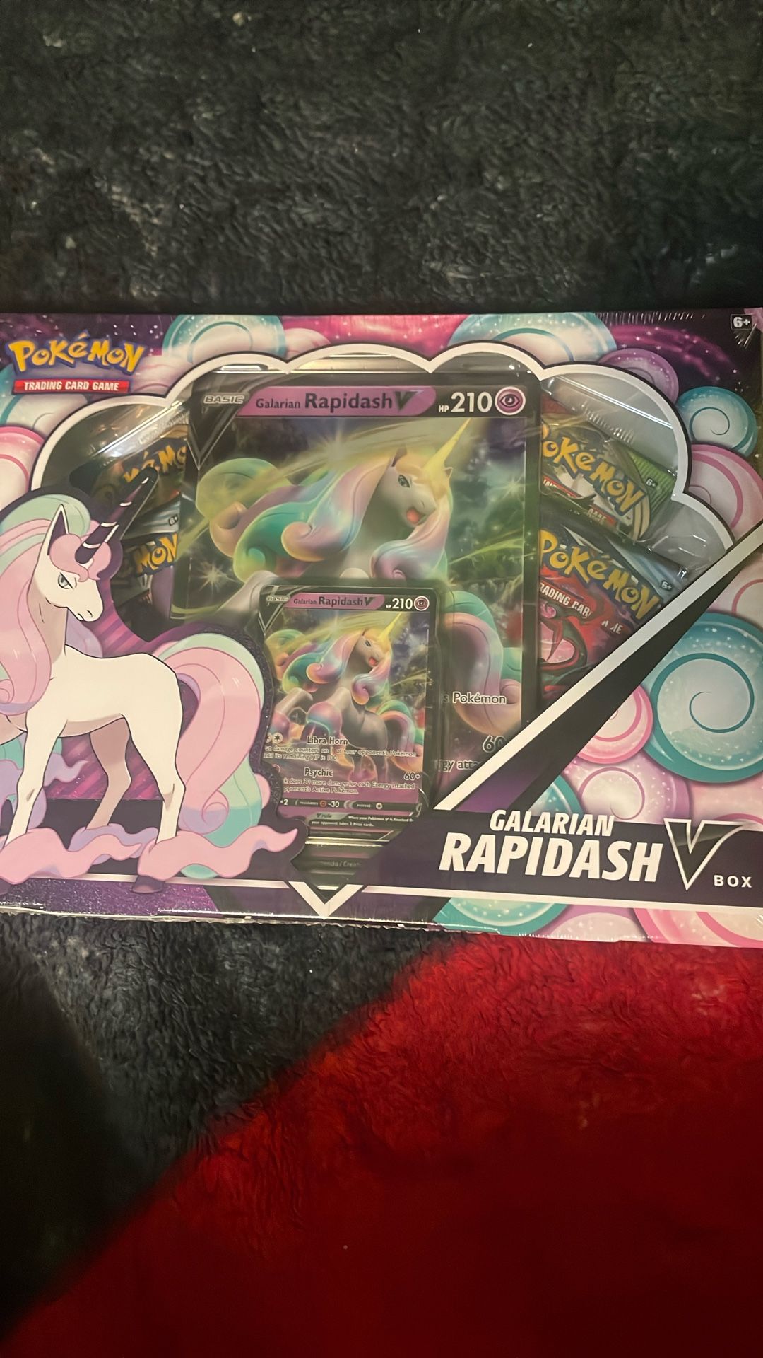 Pokemon Rapidash V Box