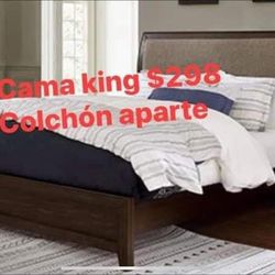Tengo En queen Y King / No Incluye Colchon / Bed Frame 