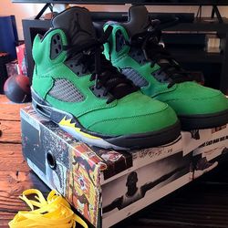 Air Jordan 5 SE Oregon Ducks