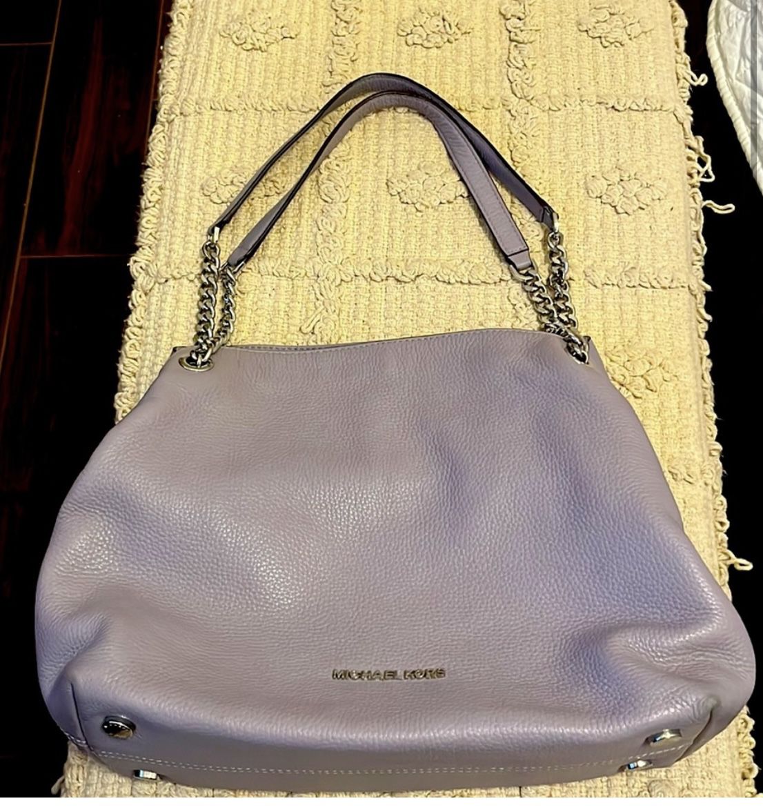 Lavender Micheal Kors Hand Bag 