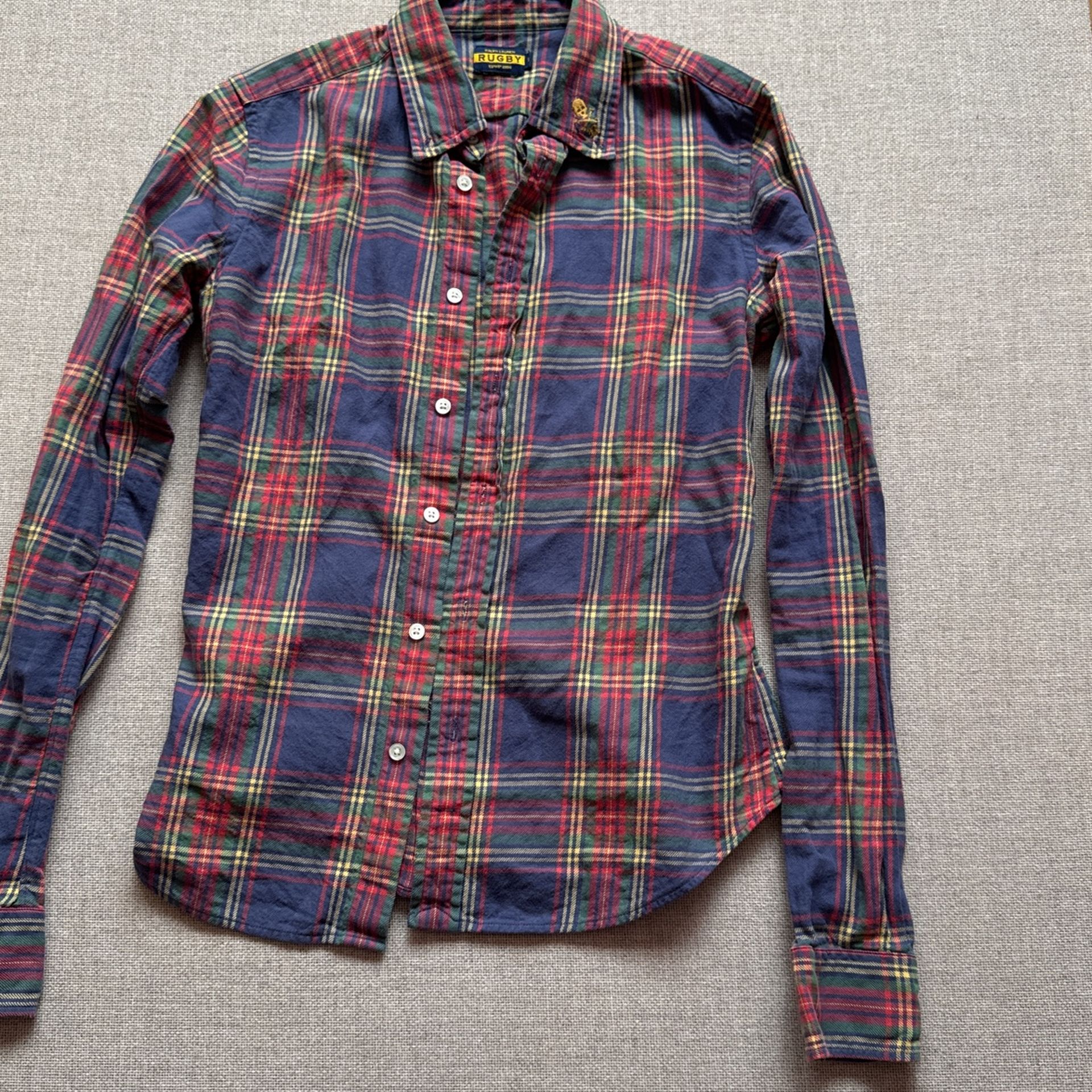 Plaid Shirt - Ralph Lauren Size 4