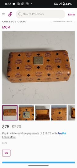 MCM Glasses Case