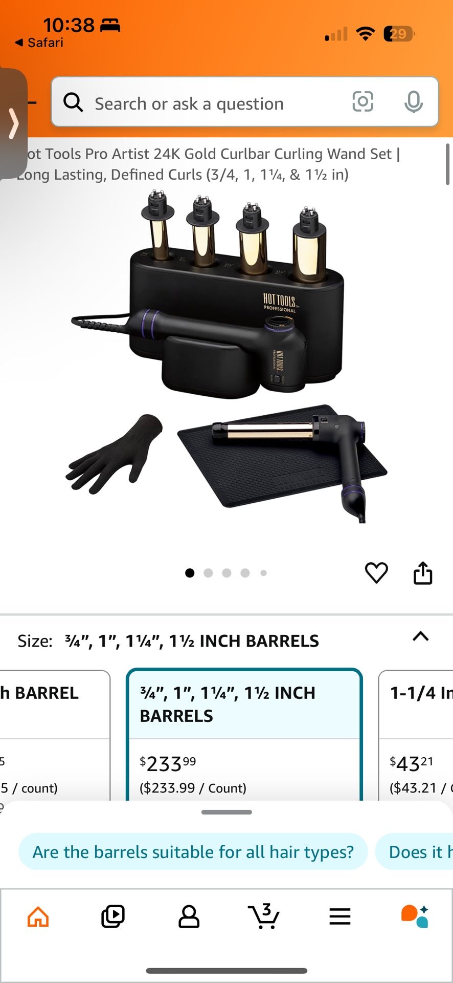 Curling Iron Wand Hot Tos