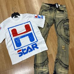 New Stacked Jeans New Shirt