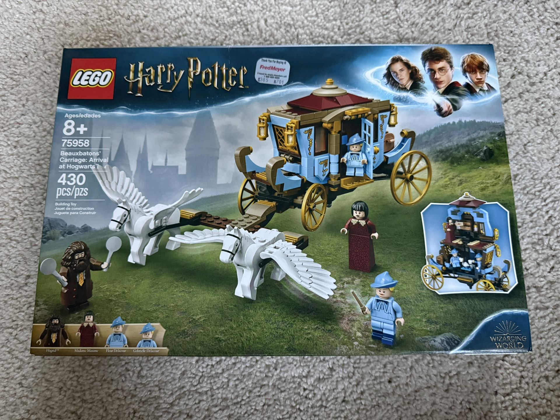 Lego, Harry Potter 75958 Beauxbaton’s Carriage: Arrival At Hogwarts
