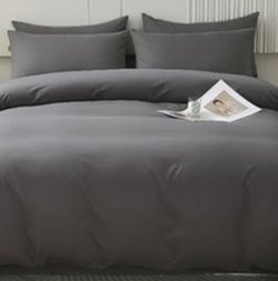 Queen Size Gray Comforter  Only The Comforter