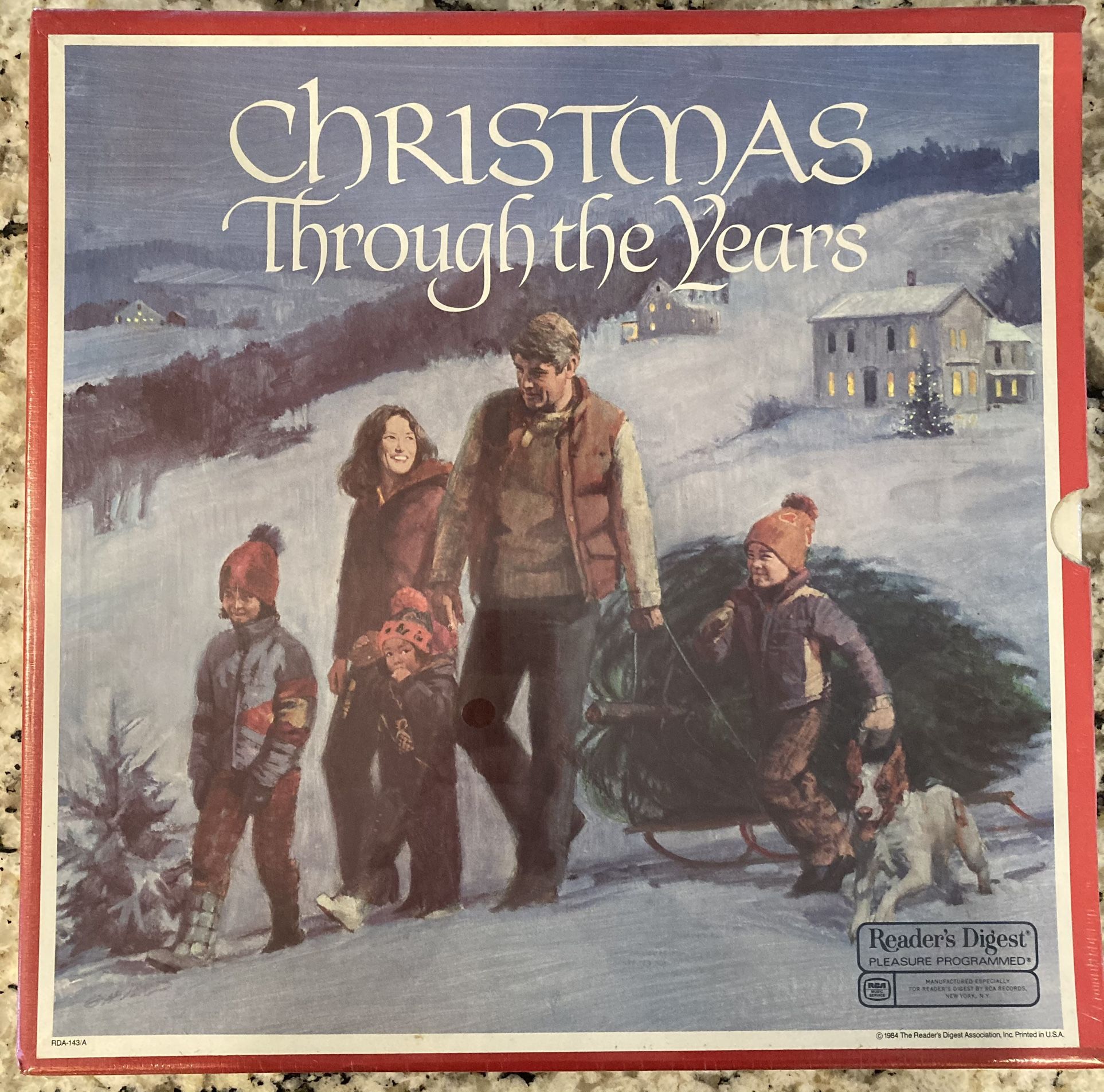 FACTORY SEALED 🎄 Vintage Reader’s Digest 5-record Christmas collection