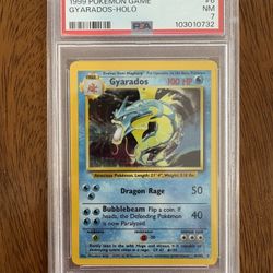 Gyrados Holo Base Set PSA 7