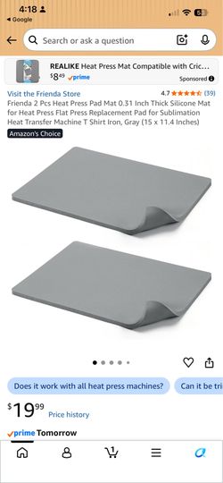 New pad mats