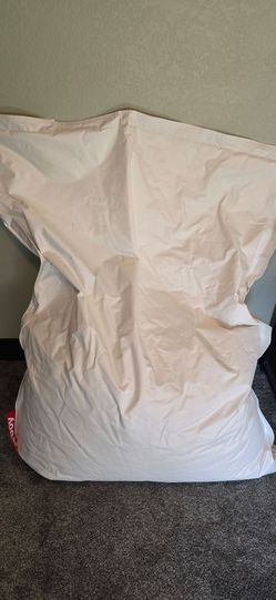 Fatboy Original Oversized Bean Bag Chair White 71" x 55"