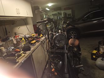 86 Honda Shadow For Parts Or Rebuild