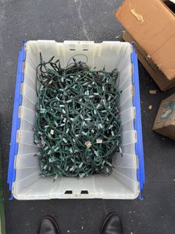 Large Bundle Of Christmas Lights 