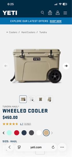 TUNDRA HAUL WHEELED COOLER