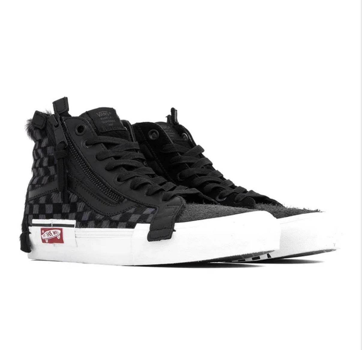 Vans Sk8-Hi Cap LX Pony Black & White vault sneakers lmt edt BRAND NEW men’s size 6 women’s size 7.5