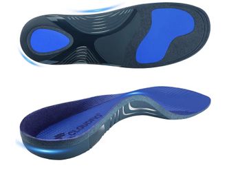 Plantar Fasciitis Insoles for Men Women,High Arch Support for Pain Relief,Shoe Inserts Orthotic for Flat Feet,Work Boot Insoles for Shock Absorbing In