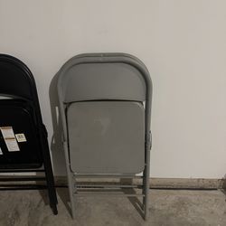 Grey Foldable Chairs 
