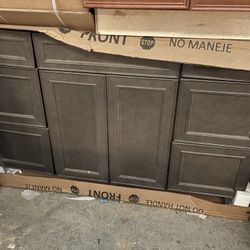 54in Bathroom Sink Cabinet with Drawers