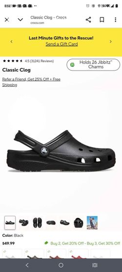 Brand new never worn Crocs