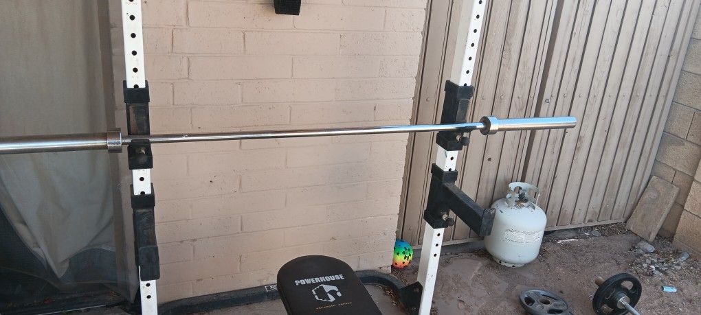 Lots Of Workout Equipment