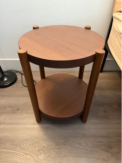IKEA round side table (LISTERBY)