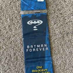 Unopened Batman forever trading cards 1995