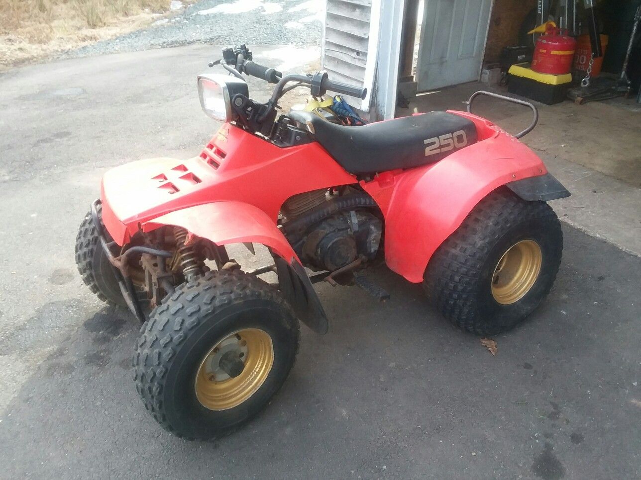 1984 suzuki lt250 quad runner with reverse
