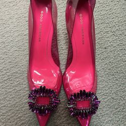 Good American heels.  Mint Condition. Never Worn. 