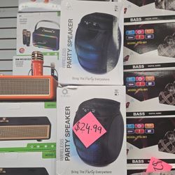 Party Speaker Available 