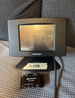 Crestron Color Tilt Touch Panel Touchscreen Monitor 
