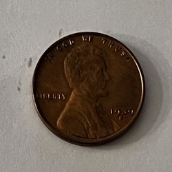 1939 S Lincoln Wheat Penny