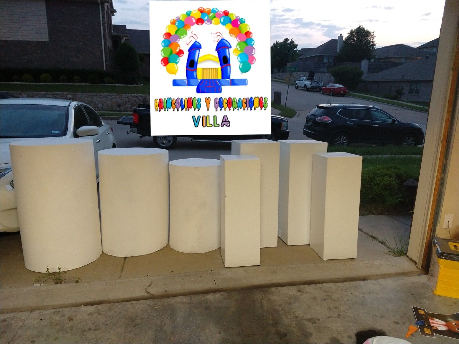 Cilinders/cilindros para decoraciones