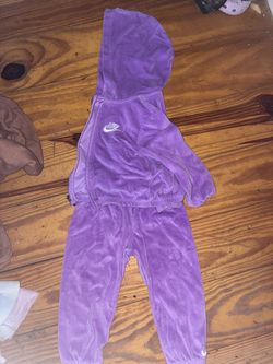 Purple 18m Nike sweatsuit