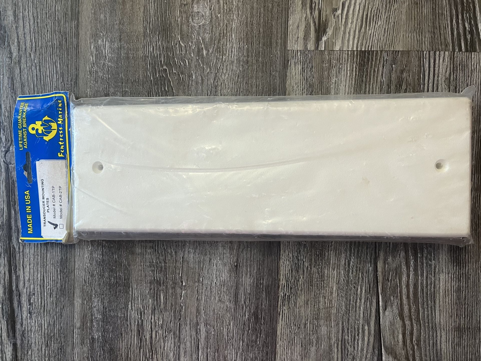 CABELAS Transducer Mounting Plate. (4X12) & (4x18) models
