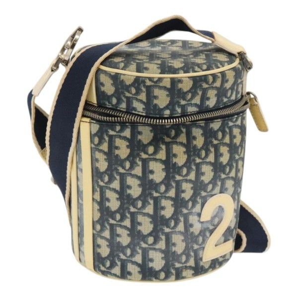 Christian Dior Trotter Canvas Shoulder Bag