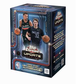 2026 NBA Topps Chrome Update Blaster Sealed