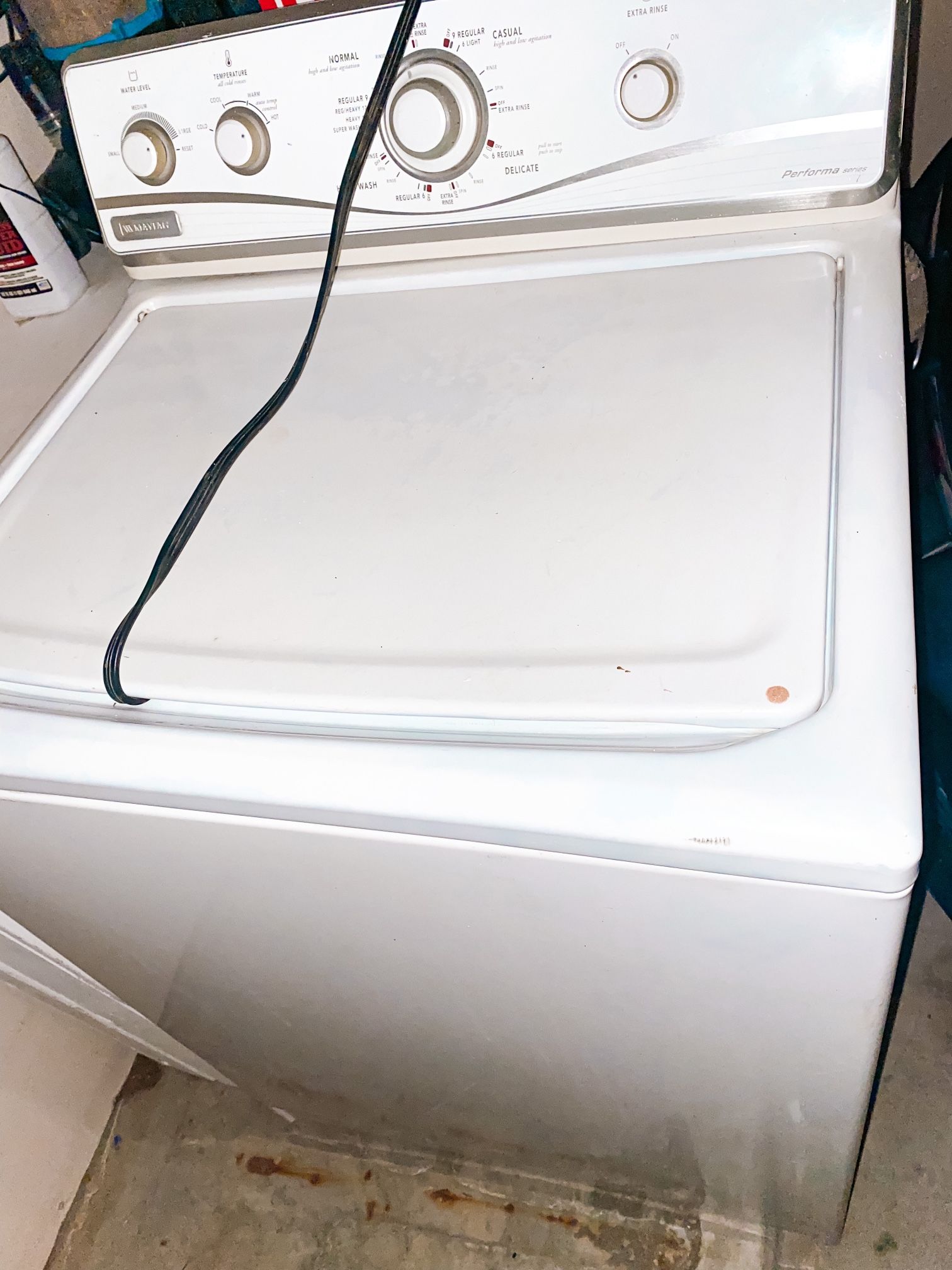 Broked Washer 