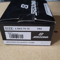 Sedona 2.50/2.75-10 Inner Tire Tube Motorcycle Straight Valve Stem 2.50 2.75 10