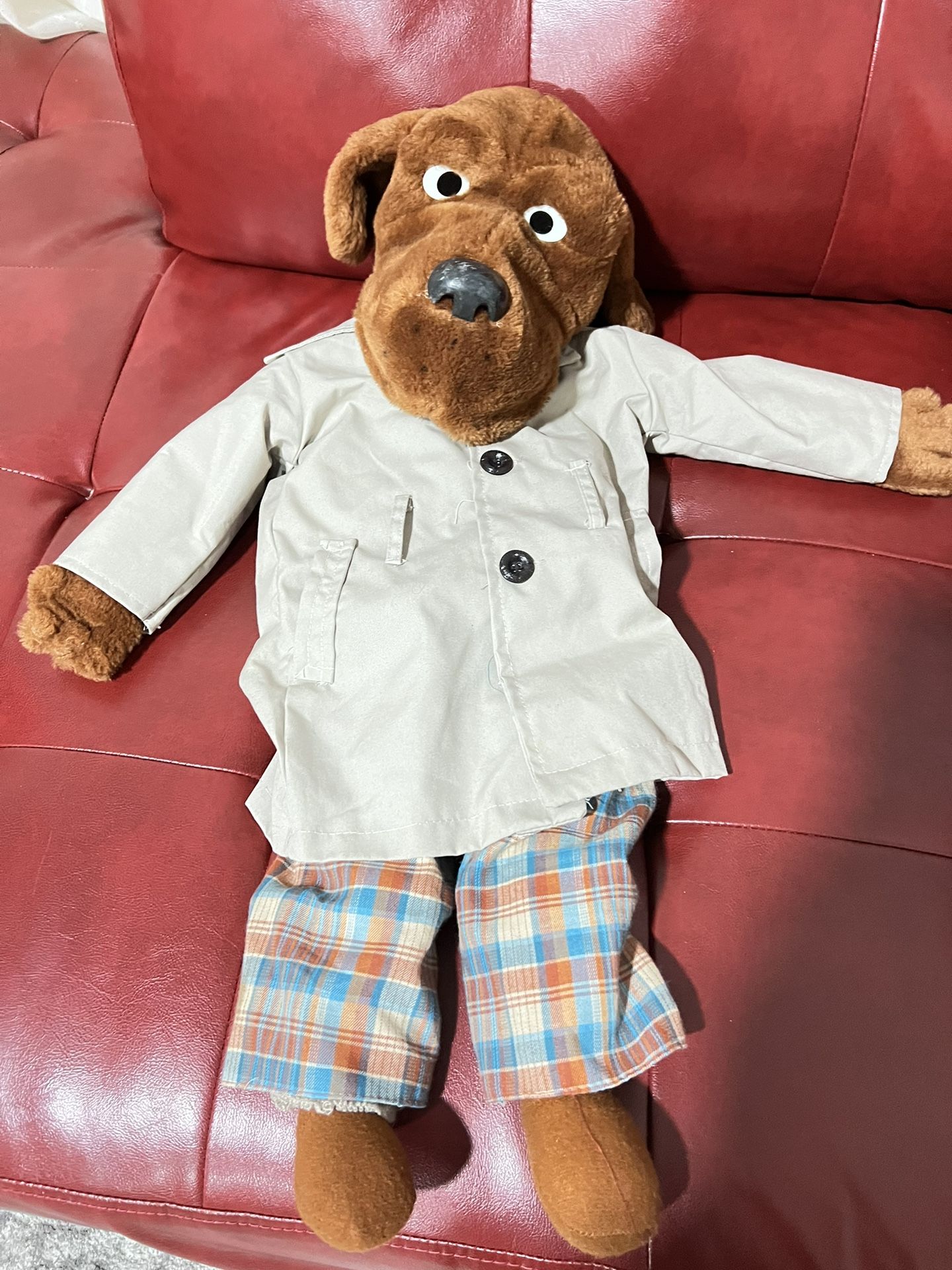 Scruff McGruff the Crime Dog Puppet 26" "Take A Bite Out Of Crime"