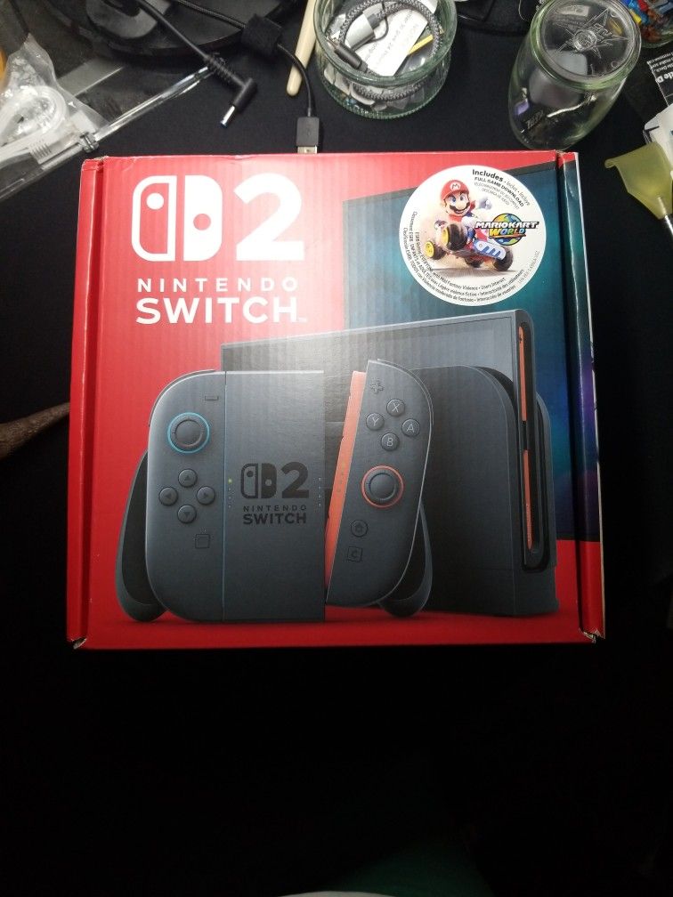 Nintendo Switch 2 + Mario Kart World Bundle Brand NEW