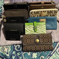 Mk Wallets & Coach Wristlets