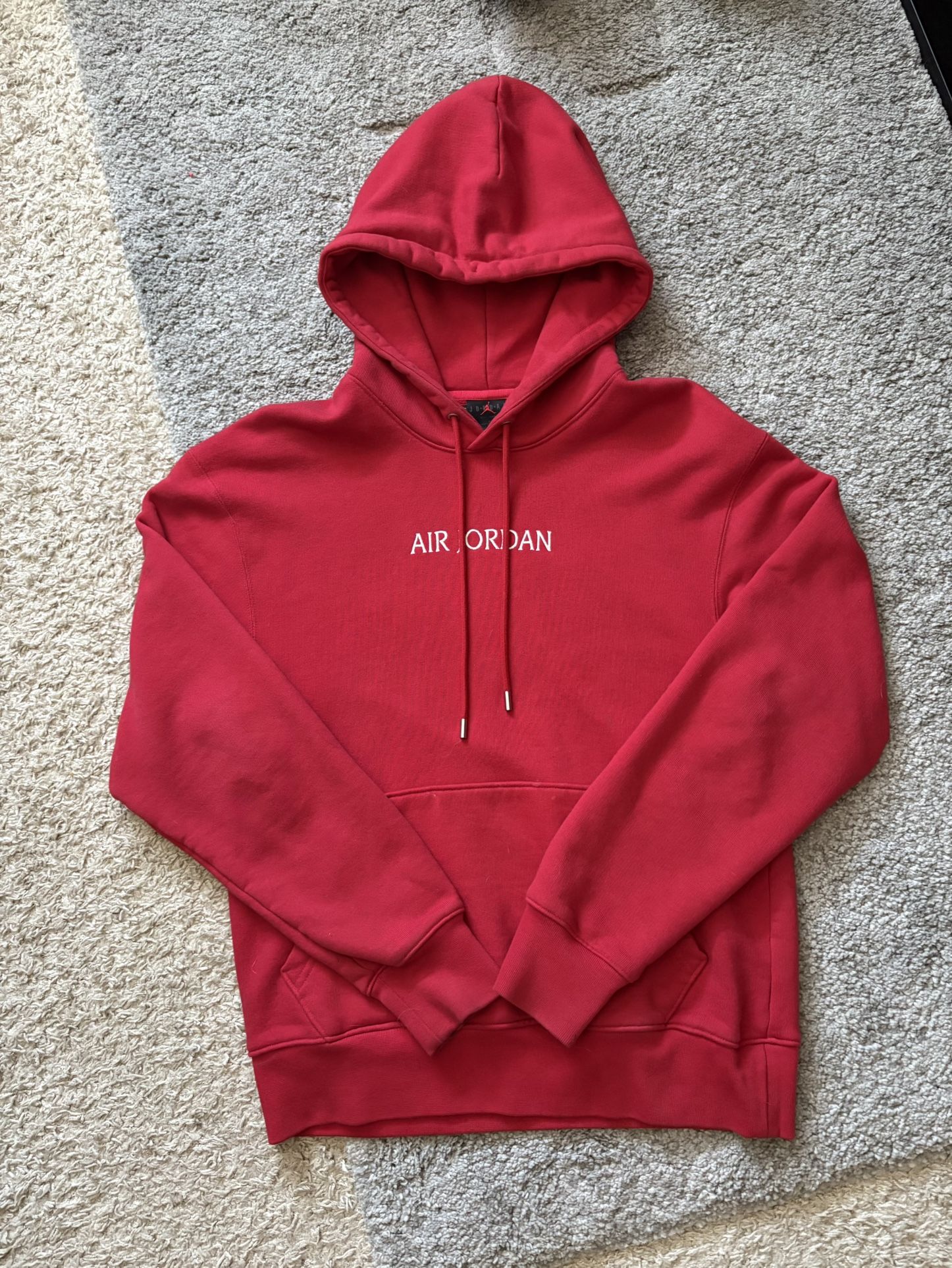Nike Air Jordan Red Fleece Hoodie