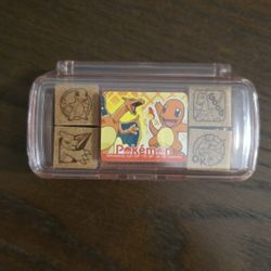 Pokemon Mini Stamps Charmander Evolution (from Japan)