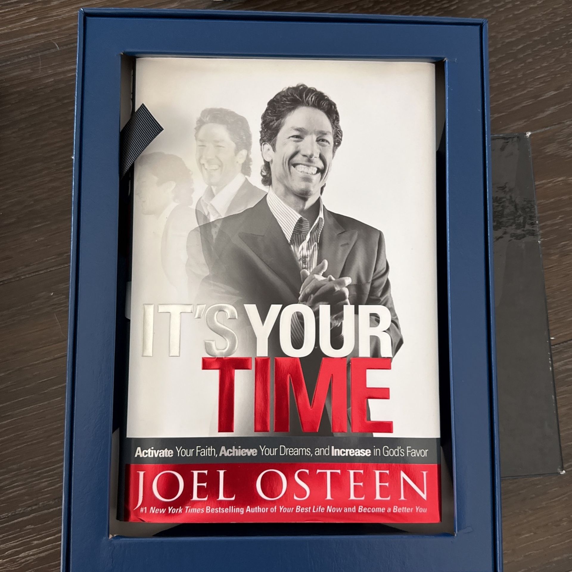 Joel Osteen Commemorative Book, Signed Along With Hope For Today Bible, And A Journal