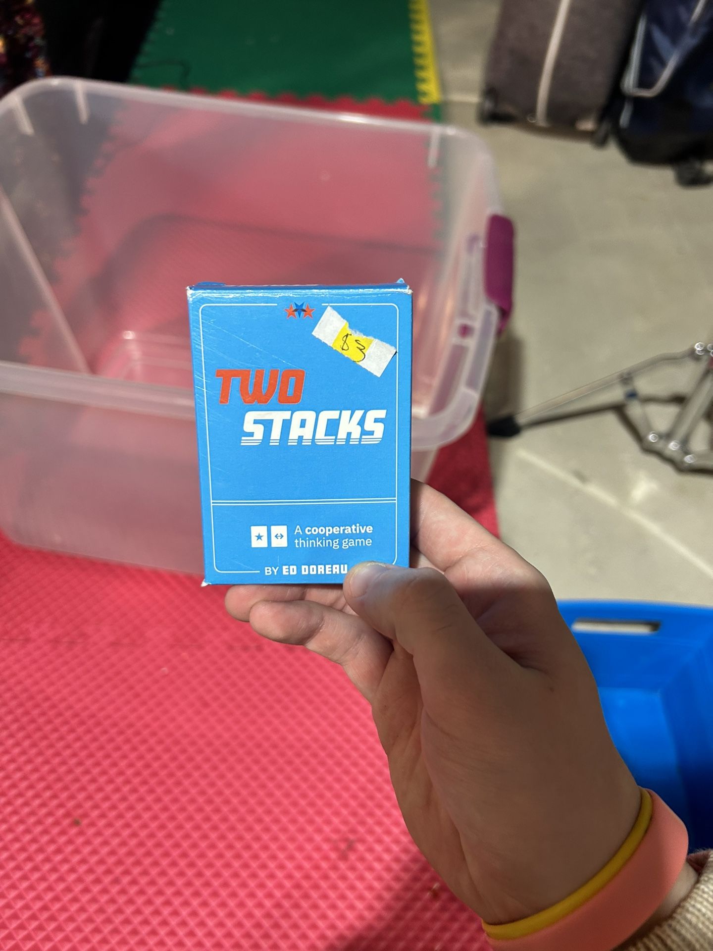 two stacks card game