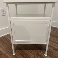 IKEA White Nightstand / Bedside Table – Clean Condition
