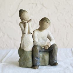Willow Tree Brother & Sister Figurine
