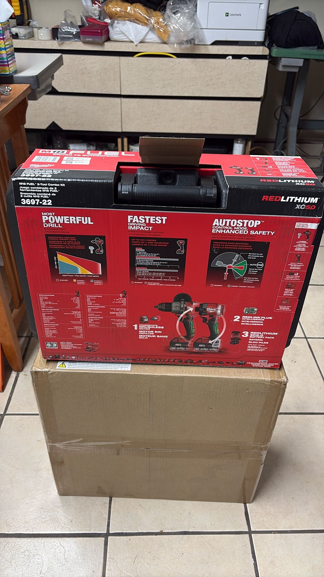 Milaukee M18 Fuel Driven To Outperform Model Number 3697-22i